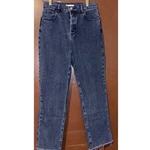 PacSun High Rise Straight Jeans ( Dark Wash - 28)